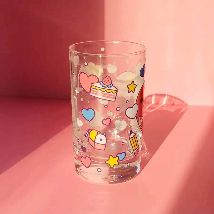 Standard Love Dance - Cherry Pie Retro Glass Cup - Rabbit Girl - Standard Love Dance - Accessories - Harumio