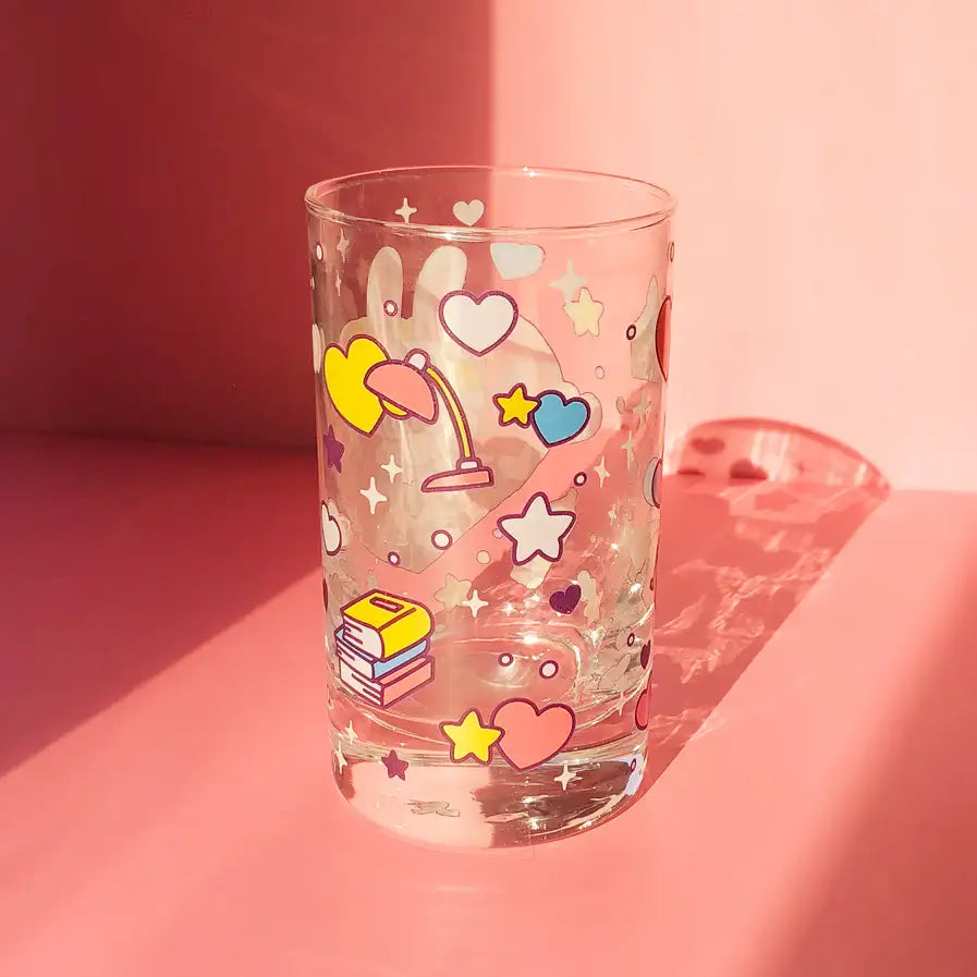 Standard Love Dance - Cherry Pie Retro Glass Cup - Rabbit Girl - Standard Love Dance - Accessories - Harumio