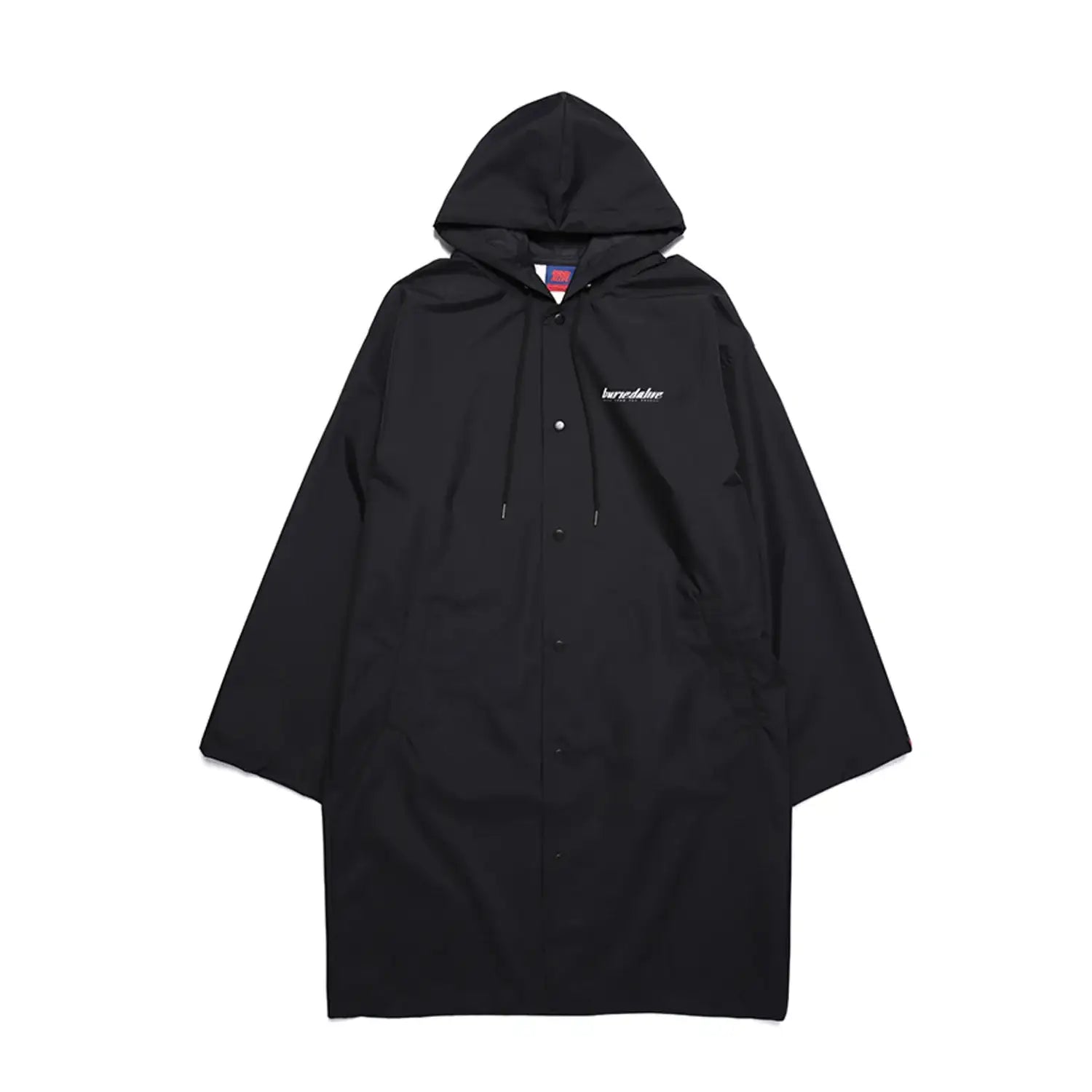 Buried Alive - Botox Black Long Rain Coat - Buried Alive - Clothing - Harumio