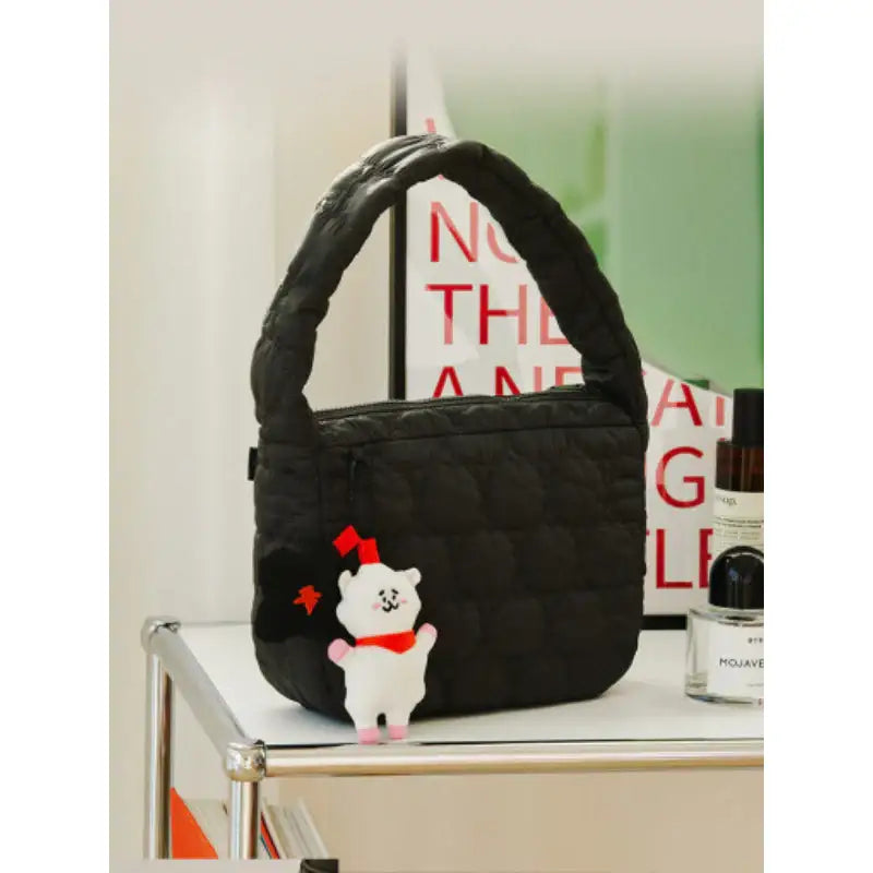BT21 - Winter Quilted Hobo Bag - LINE FRIENDS - Hobo Bag - Harumio