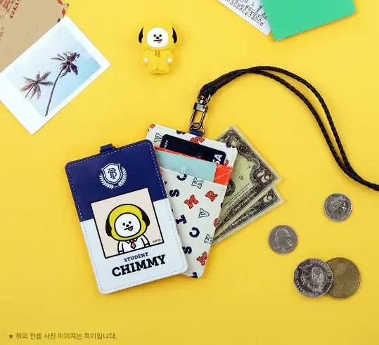 BT21 x Monopoly - School Card Holder - Monopoly - Card Holder - Harumio