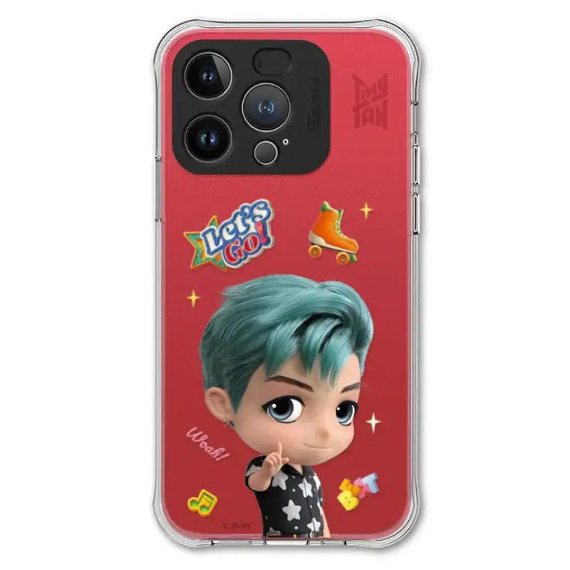 BTS - TinyTAN Dynamite 3D Lighting Phone Case - BTS - Accessories - Harumio