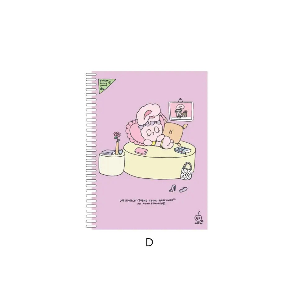 Esther Bunny - One Ring Notebook - Esther Bunny - Accessories - Harumio