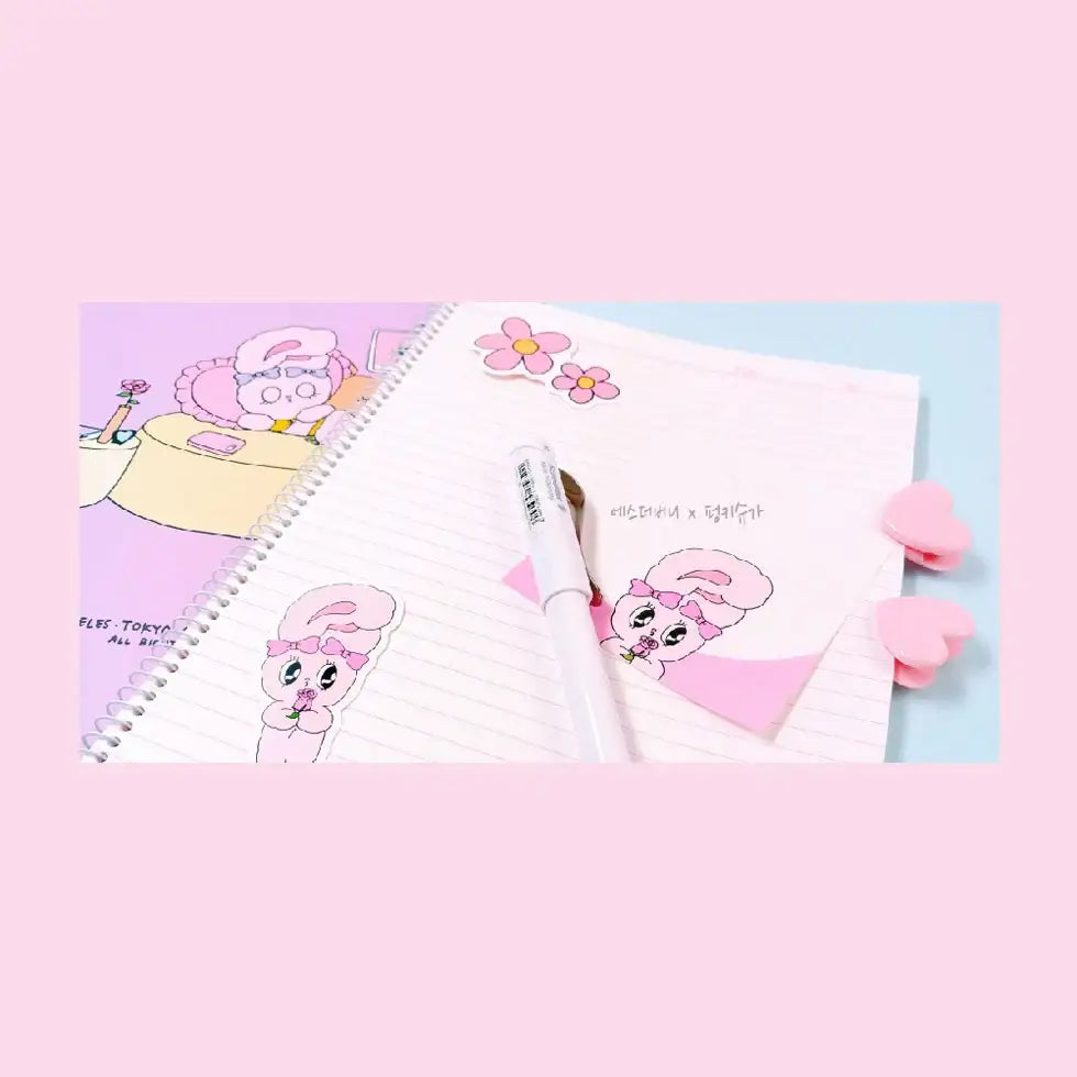 Esther Bunny - One Ring Notebook - Esther Bunny - Accessories - Harumio