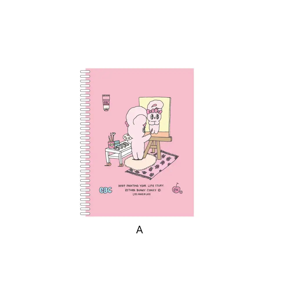 Esther Bunny - One Ring Notebook - Esther Bunny - Accessories - Harumio