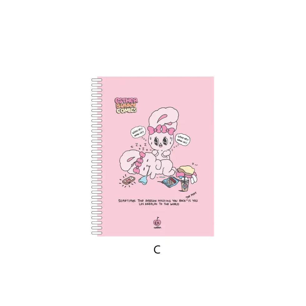 Esther Bunny - One Ring Notebook - Esther Bunny - Accessories - Harumio
