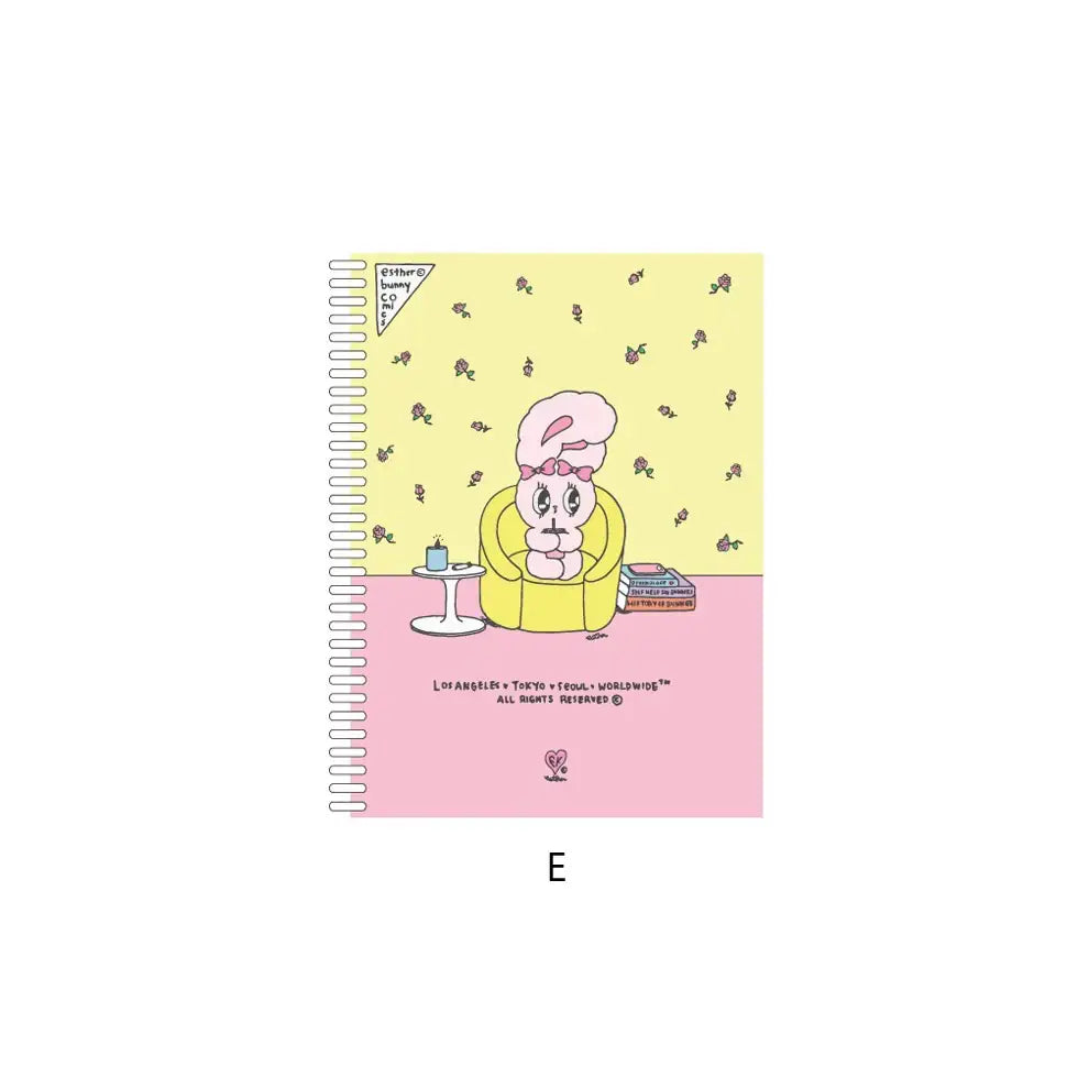 Esther Bunny - One Ring Notebook - Esther Bunny - Accessories - Harumio