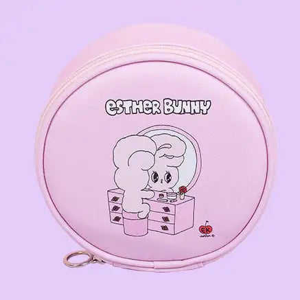 Clue X Esther Bunny - Outdoor Round Pouch - CLUE - Accessories - Harumio