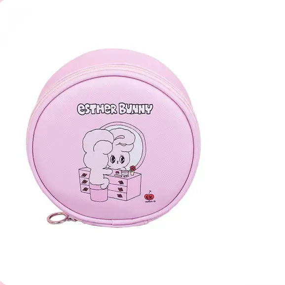 Clue X Esther Bunny - Outdoor Round Pouch - CLUE - Accessories - Harumio