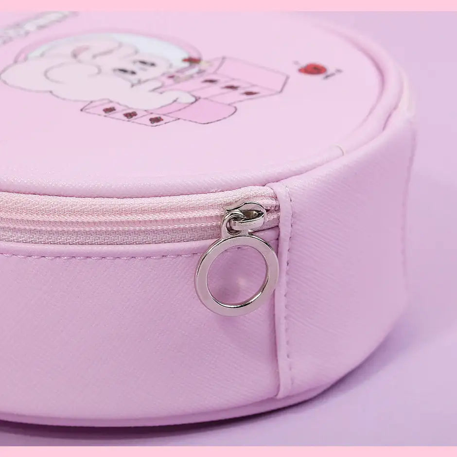 Clue X Esther Bunny - Outdoor Round Pouch - CLUE - Accessories - Harumio