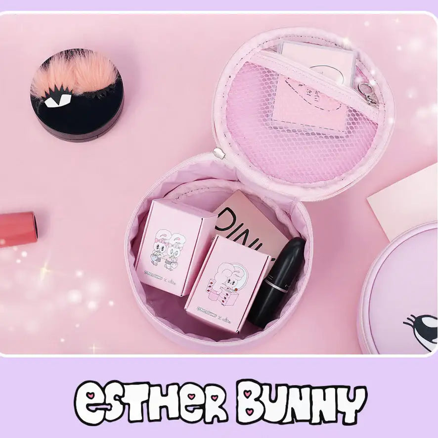 Clue X Esther Bunny - Outdoor Round Pouch - CLUE - Accessories - Harumio
