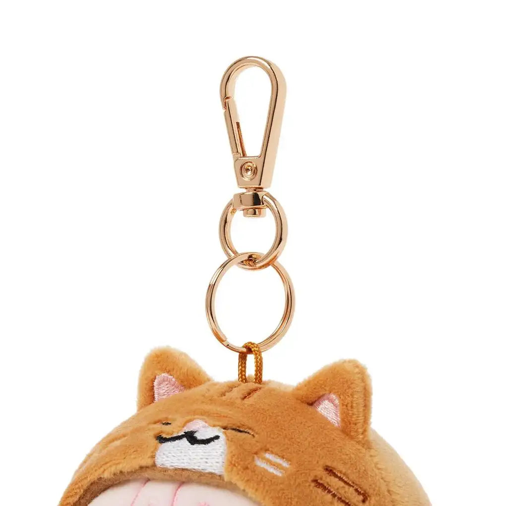 Apeach x KangDaniel - Apeach Face Plush Keychain - Apeach x KangDaniel - Accessories - Harumio