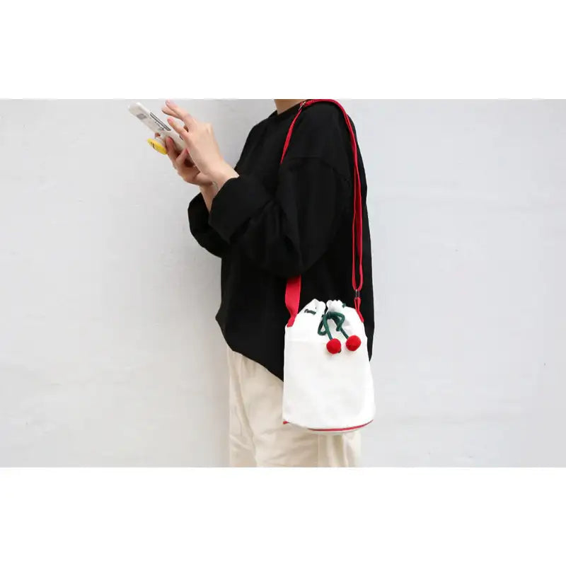 Romane x 10x10 - Cherry Eco Bag - Romane - Eco Bag - Harumio