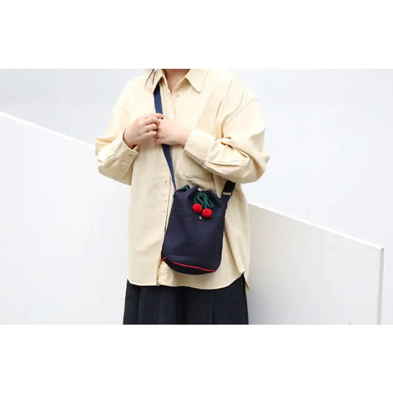 Romane x 10x10 - Cherry Eco Bag - Romane - Eco Bag - Harumio