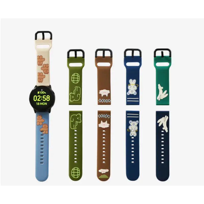 Romane x 10x10 - Galaxy Watch Silicone Strap for 20mm - Romane - Accessories - Harumio