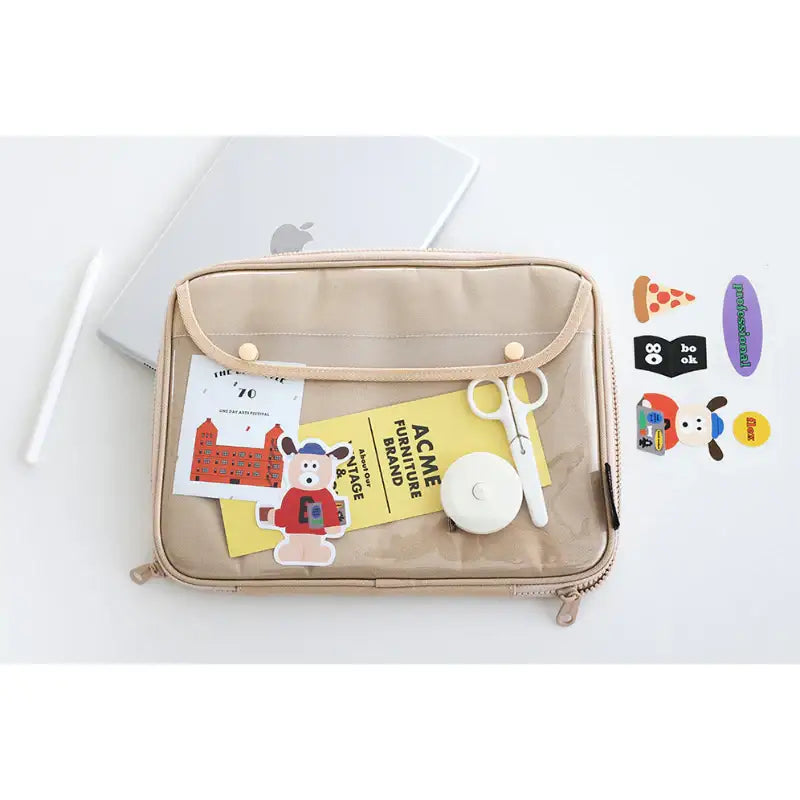 Romane x 10x10 - Pocket iPad Pouch - Romane - Accessories, Pouch - Harumio