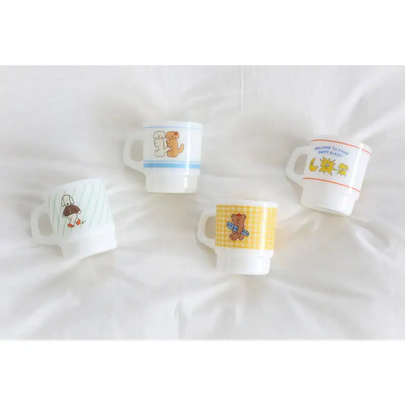 Romane x 10x10 - Milk Glass Cup - Romane - Glass Cup - Harumio