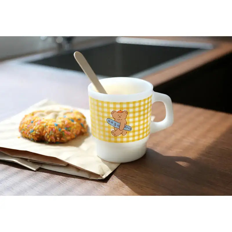 Romane x 10x10 - Milk Glass Cup - Romane - Glass Cup - Harumio