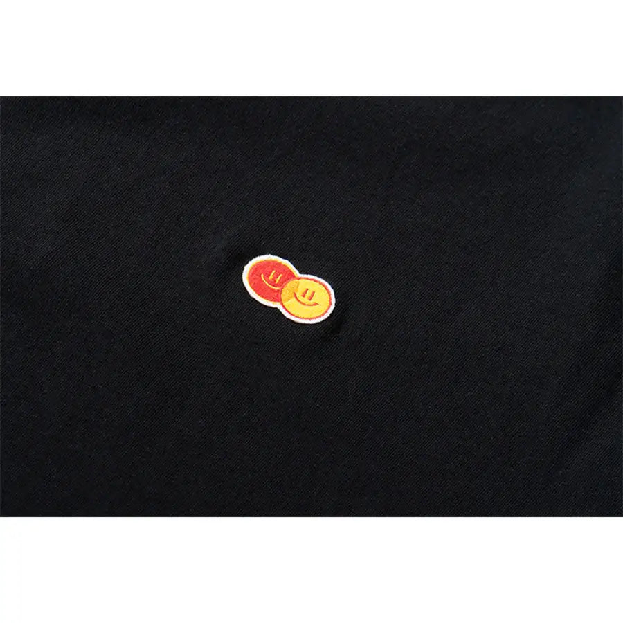 HAPPY FOOD x CRITIC - Smile Logo Short Sleeve T-Shirt - HAPPY FOOD x CRITIC - Clothing - Harumio