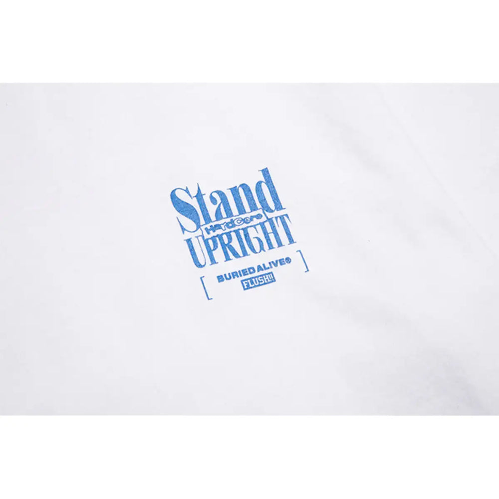 BA x FLUSH - Stand Upright Short Sleeve T-Shirt - Buried Alive - Clothing - Harumio
