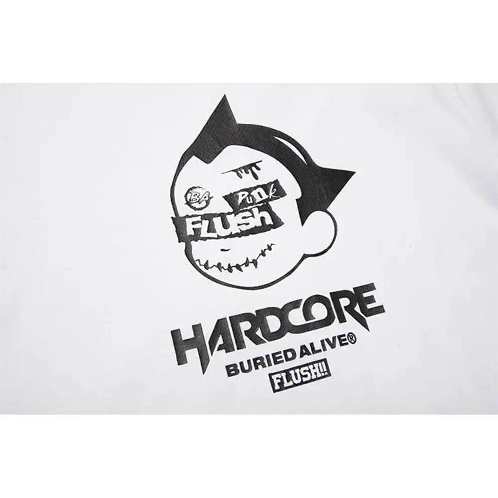 BA x FLUSH - Batom Short Sleeve T-Shirt - BA x FLUSH - Clothing - Harumio