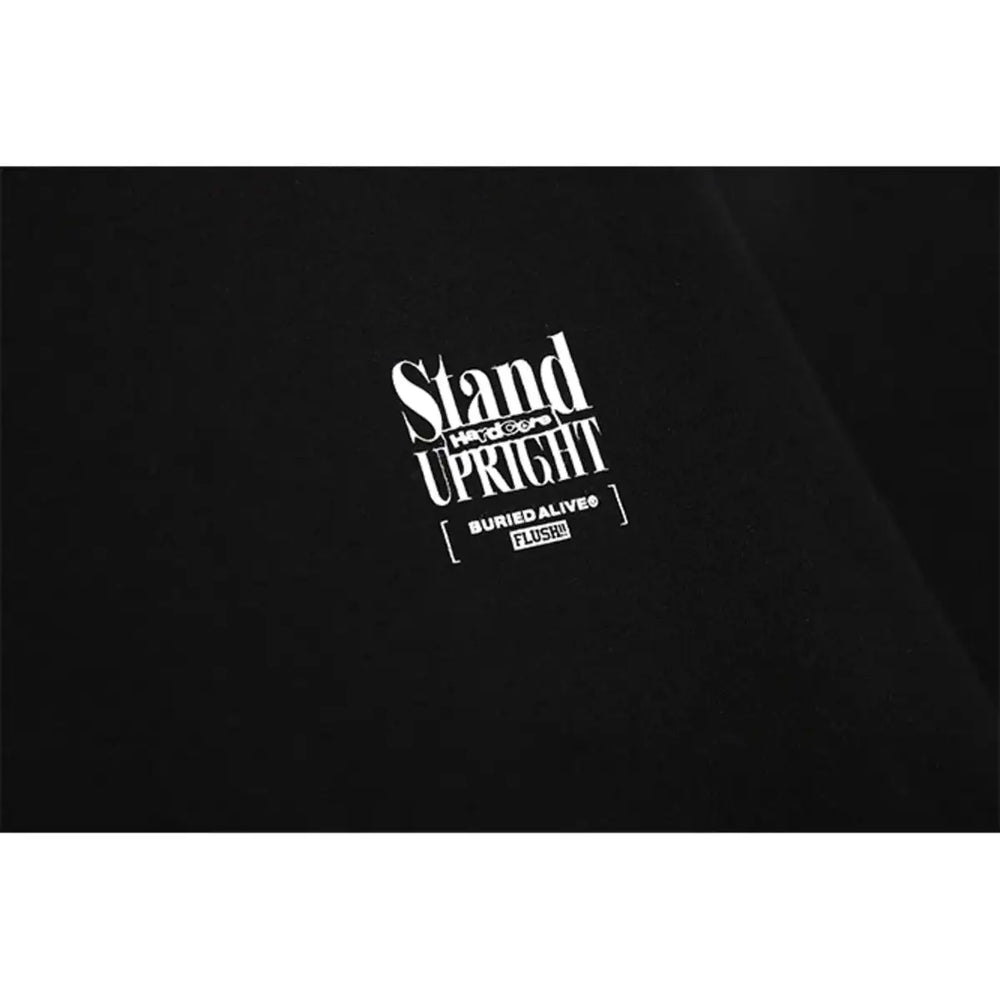 BA x FLUSH - Stand Upright Short Sleeve T-Shirt - Buried Alive - Clothing - Harumio