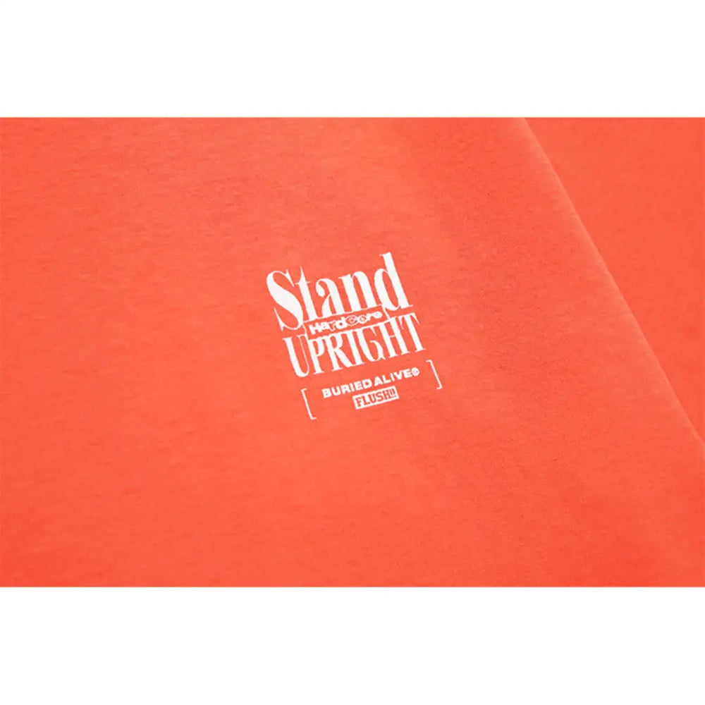 BA x FLUSH - Stand Upright Short Sleeve T-Shirt - Buried Alive - Clothing - Harumio