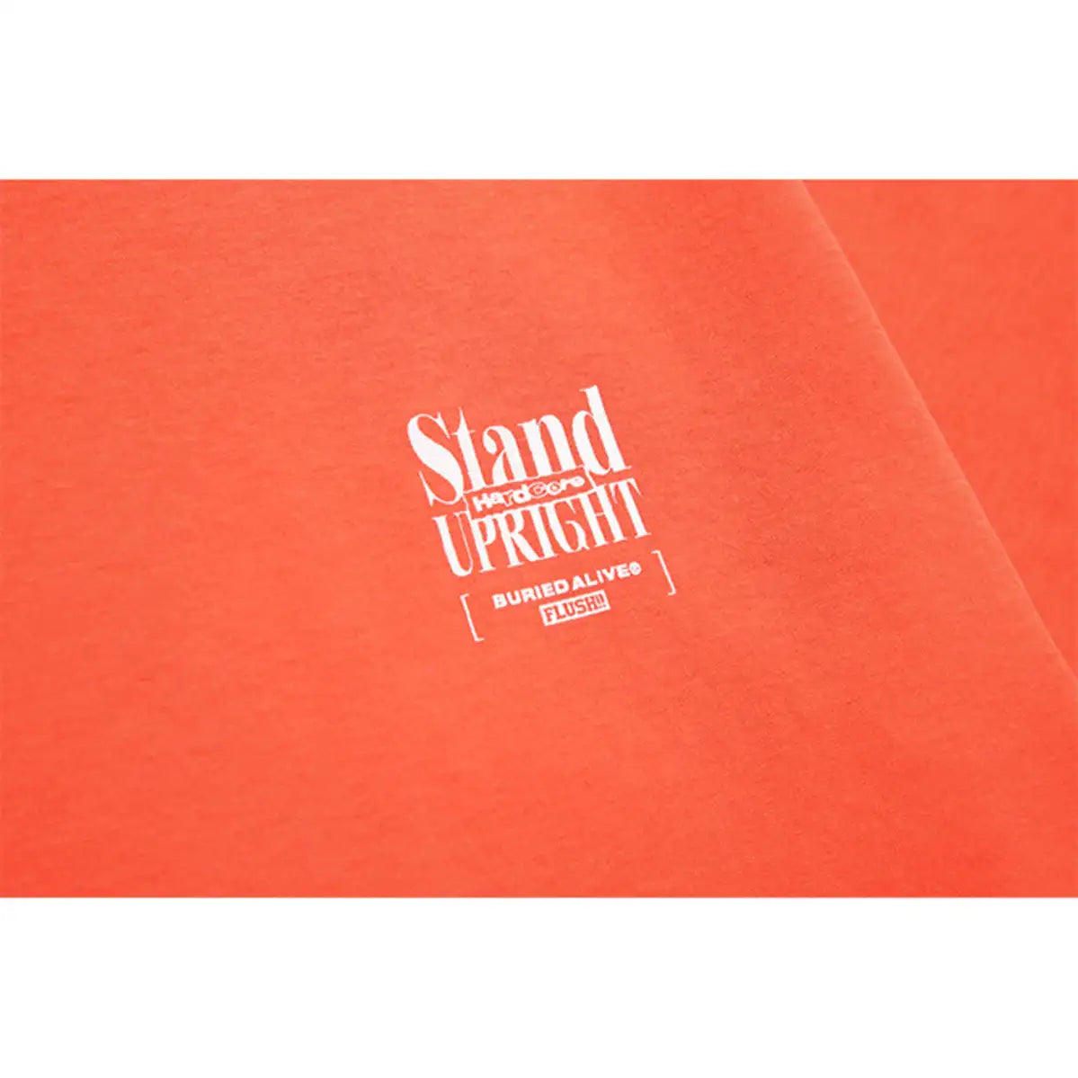 BA x FLUSH - Stand Upright Short Sleeve T-Shirt - Buried Alive - Clothing - Harumio