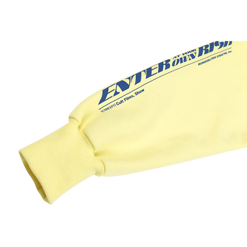 Buried Alive - Radio Picture Yellow Hoodie