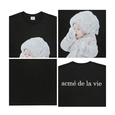 ADLV - Baby Face in Snow Short Sleeve T-Shirt