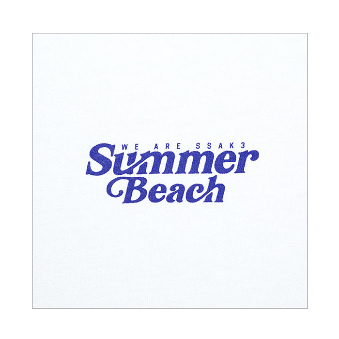 CLEARANCE - SPAO x SSAK3 - Summer Beach Short Sleeve T-Shirt