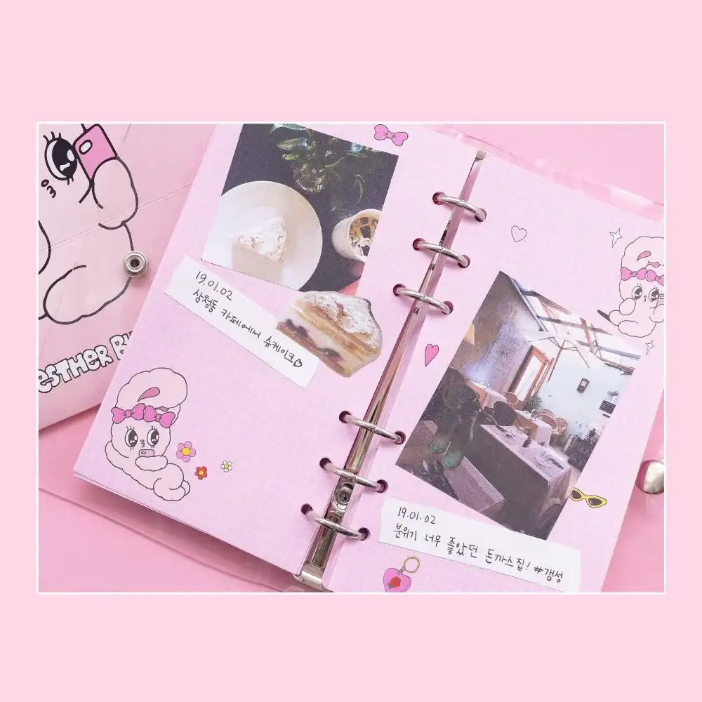 Esther Bunny - A5 sized Spangle Diary - Esther Bunny - Accessories - Harumio