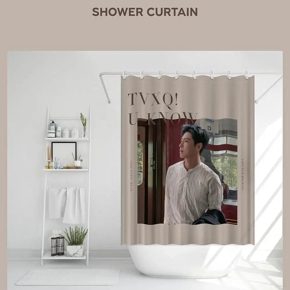 TVXQ - Shower Curtain - Limited Edition - TVXQ - Accessories - Harumio