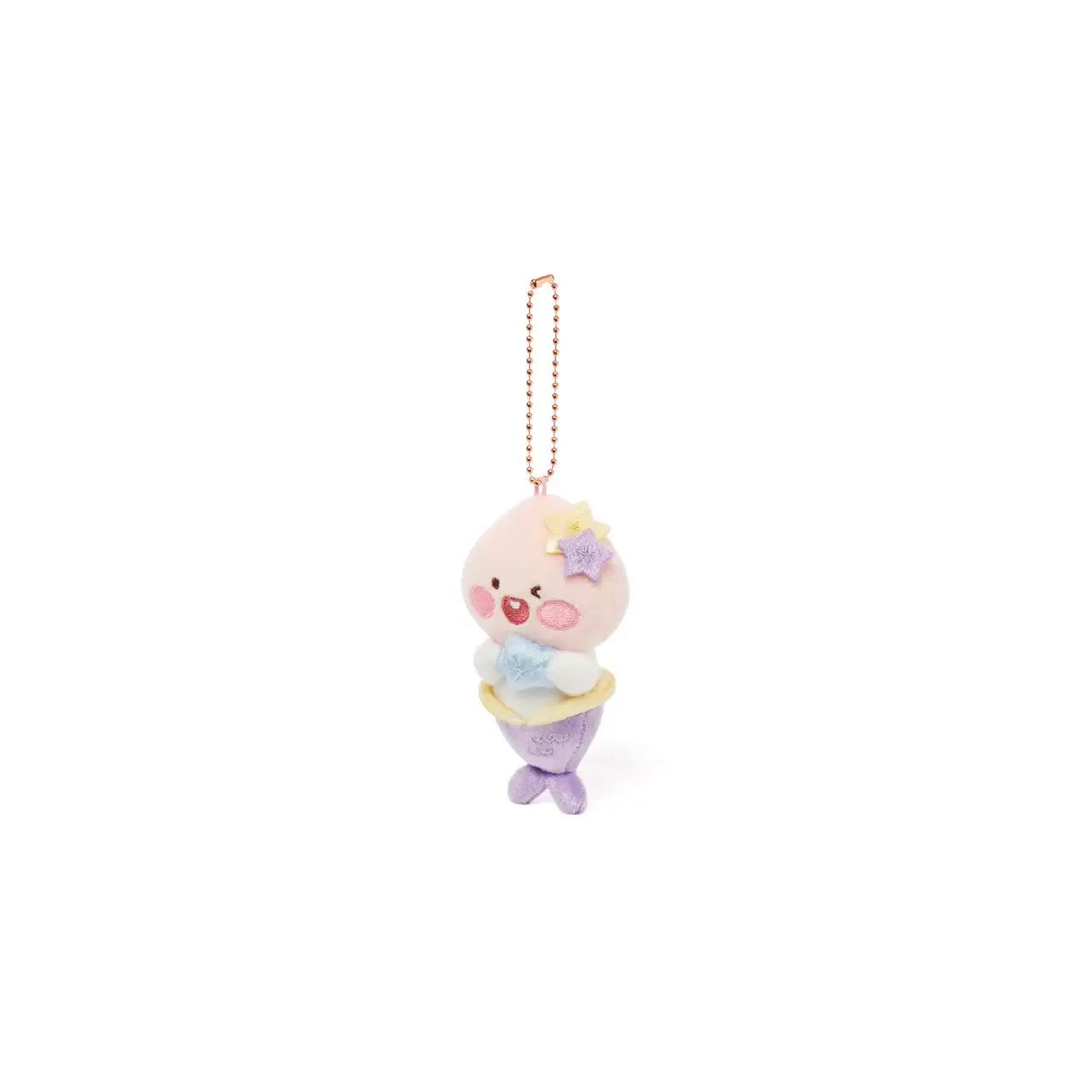 Kakao Friends - Mini Mermaid Apeach Keychain - Kakao Friends - Accessories - Harumio