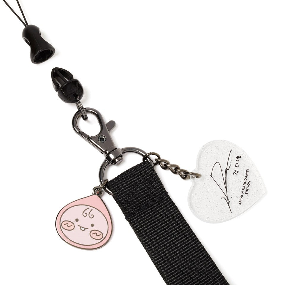 Apeach x KangDaniel - Apeach Strap Keyring - Apeach x KangDaniel - Accessories - Harumio
