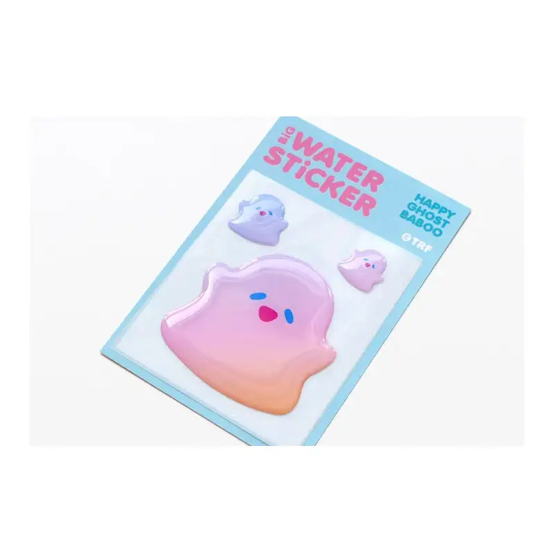 The Recorder Factory - Happy Ghost Baboo Big Water Sticker - The Recorder Factory - Accessories - Harumio