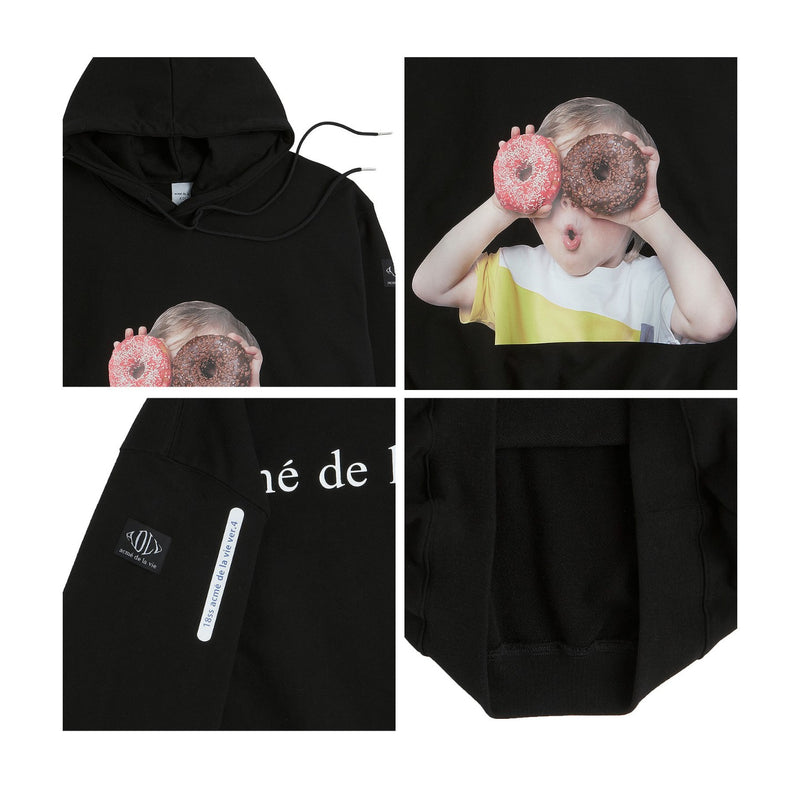 ADLV - Baby Face in Shock with Donuts Hoodie