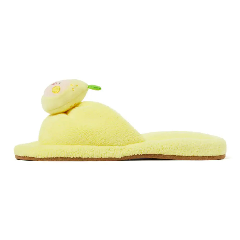 Kakao Friends - Lemon Terrace Apeach Room Slippers - Kakao Friends - Footwear - Harumio