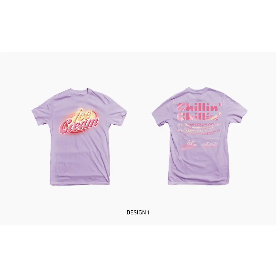 BlackPink - Ice Cream Short Sleeve T-Shirt Type 1 - BlackPink - T-shirts - Harumio
