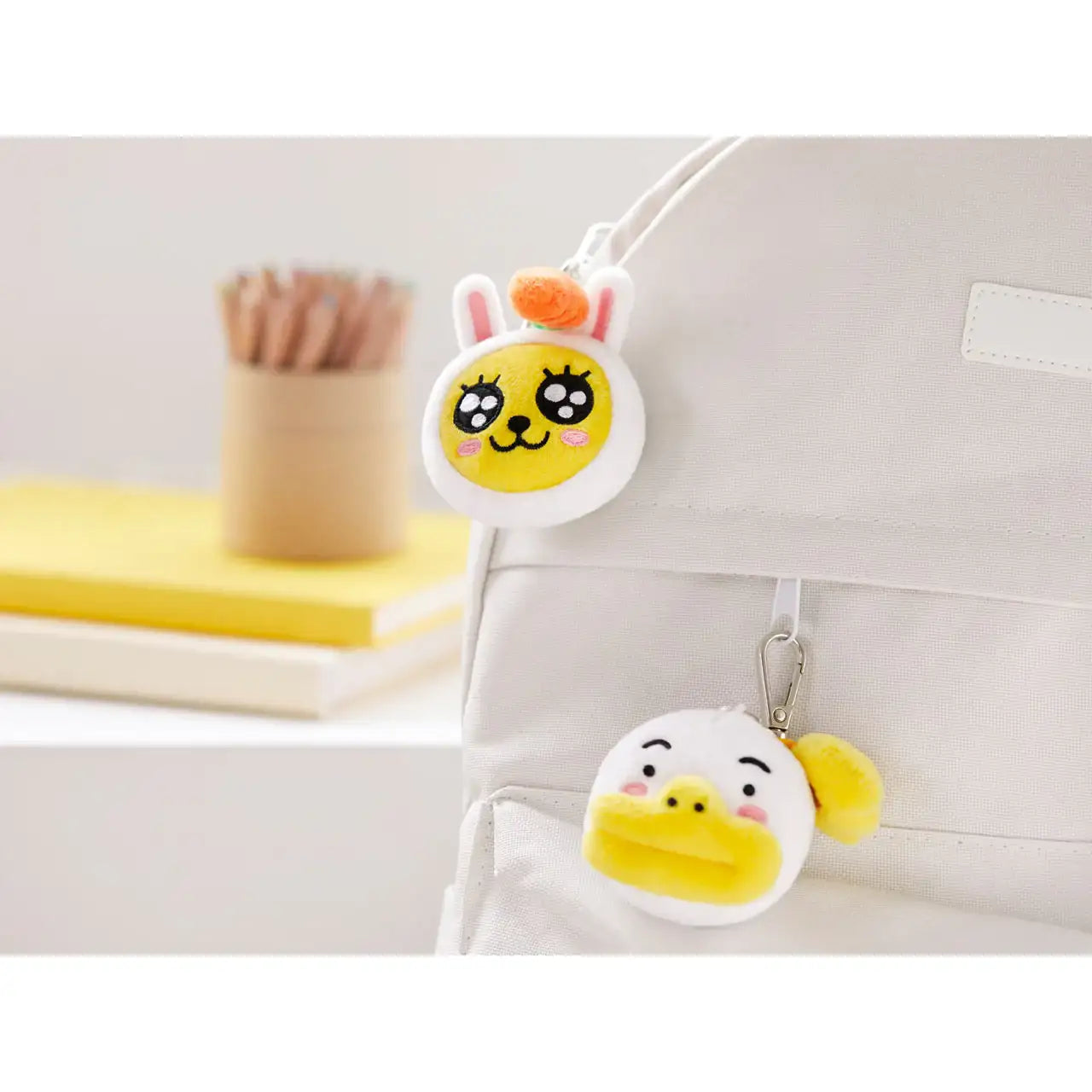 Kakao Friends - Mini Face Ski Keyring - Kakao Friends - Accessories - Harumio