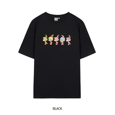 SPAO x Trolls x Red Velvet - Good Luck Trolls Short Sleeve T-Shirt