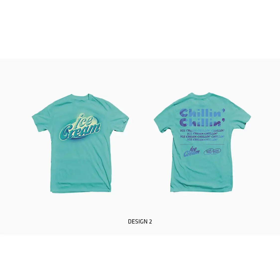 BlackPink - Ice Cream Short Sleeve T-Shirt Type 1 - BlackPink - T-shirts - Harumio