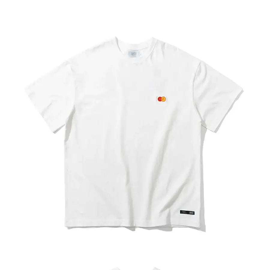 HAPPY FOOD x CRITIC - Smile Logo Short Sleeve T-Shirt - HAPPY FOOD x CRITIC - Clothing - Harumio