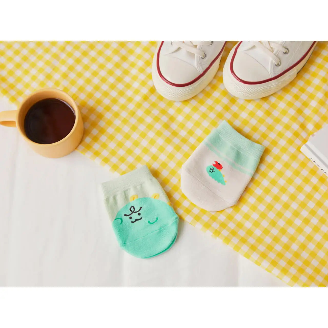 Kakao Friends - Jordy Half Socks - Kakao Friends - Accessories - Harumio