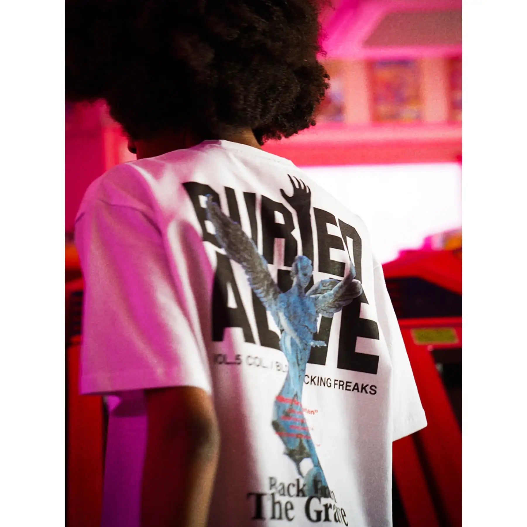 Buried Alive - Angel Short Sleeve T-Shirt - Buried Alive - Clothing - Harumio