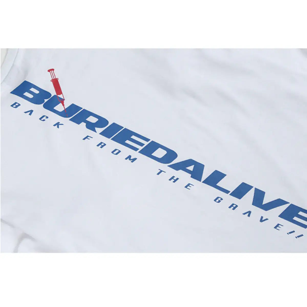Buried Alive - New Logo White Long Sleeve Shirt - Buried Alive - Clothing - Harumio