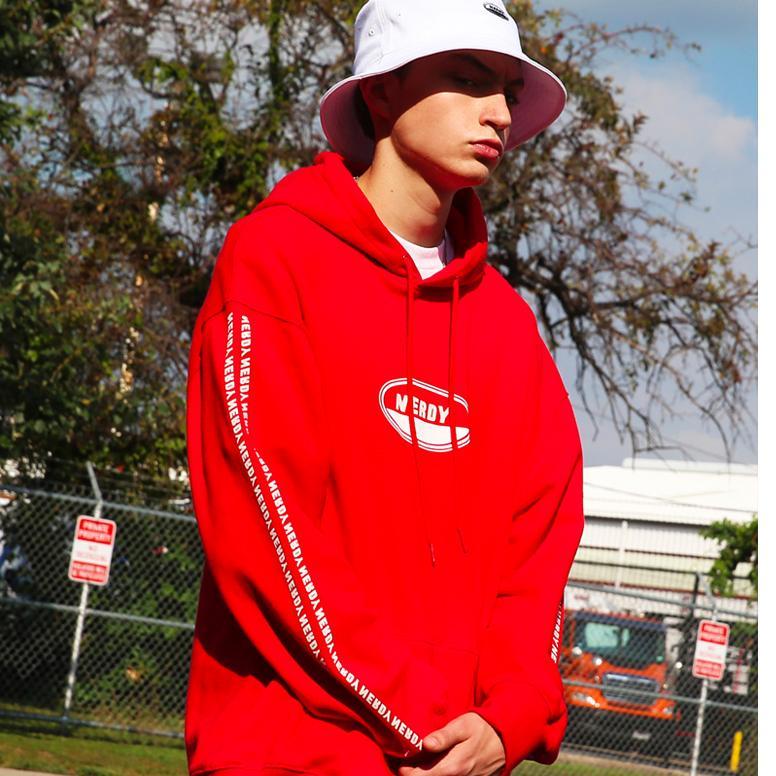 Nerdy - NY Scotchline Hood - Red