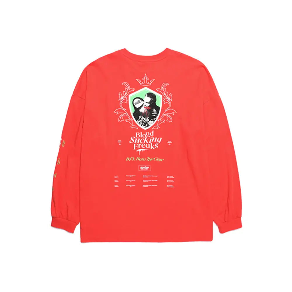 Buried Alive - Blood Long Sleeve Shirt - Buried Alive - Clothing - Harumio