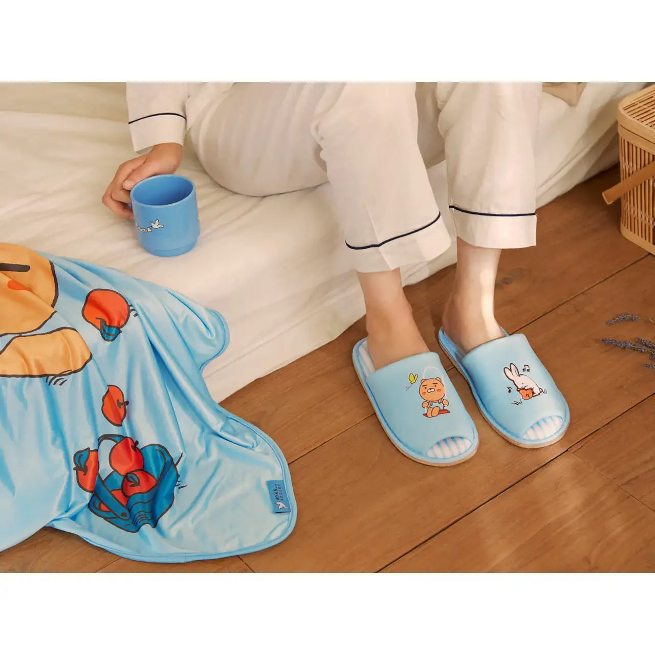 Kakao Friends - Ryan in the Forest Soft Slippers - Kakao Friends - Footwear - Harumio