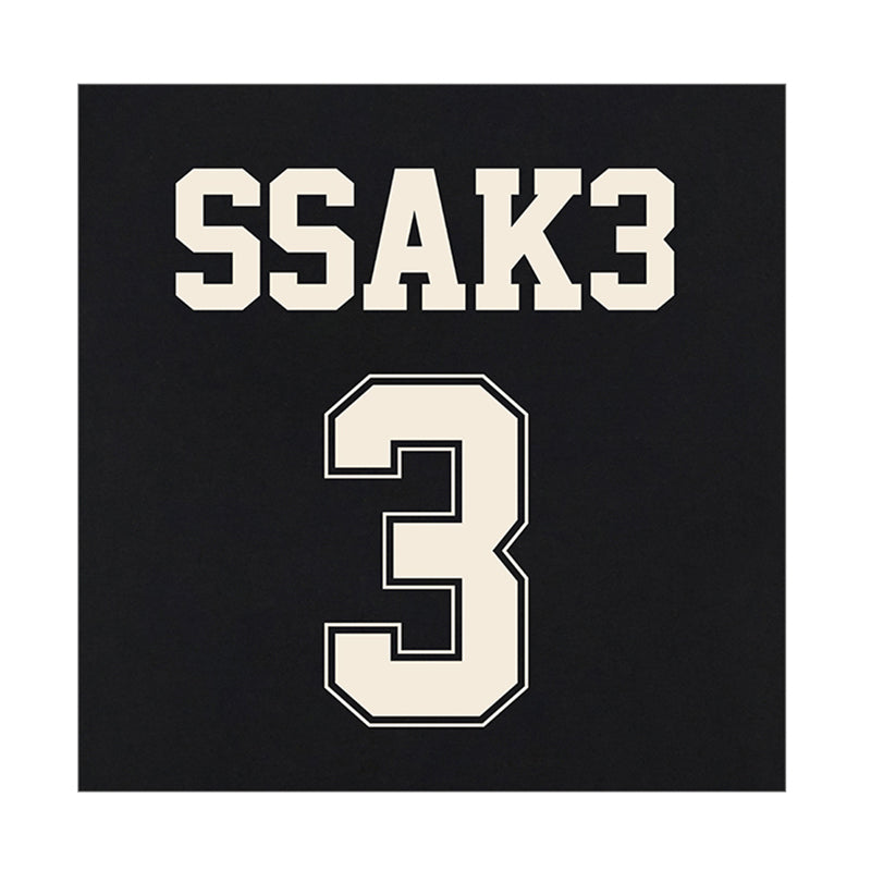 CLEARANCE - SPAO x SSAK3 - Two Tone Short Sleeve T-Shirt